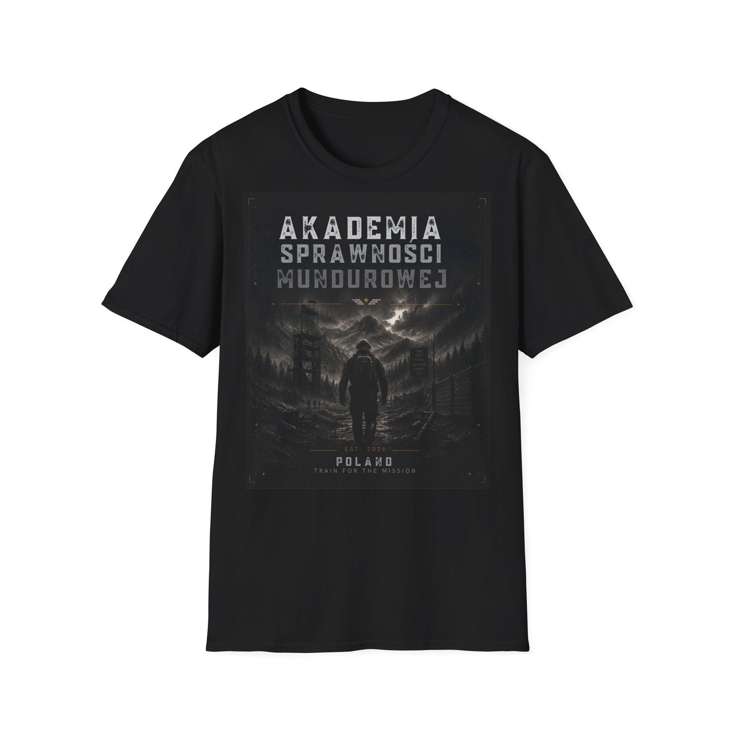 Koszulka Wojskowa ASM – Droga na Misję | T-Shirt Militarny
