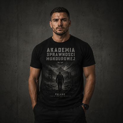 Koszulka Wojskowa ASM – Droga na Misję | T-Shirt Militarny