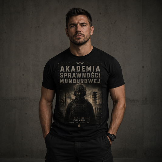 Koszulka Wojskowa ASM – Polski Żołnierz | T-Shirt Militarny