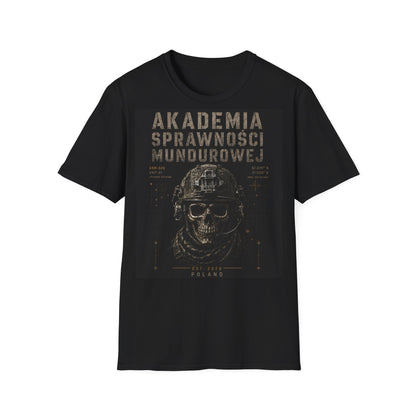 Koszulka Wojskowa ASM – Czaszka Operatora | T-Shirt Militarny