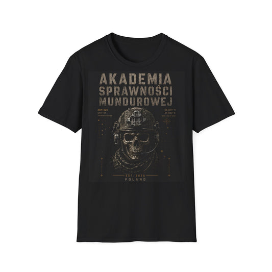 Koszulka Wojskowa ASM – Czaszka Operatora | T-Shirt Militarny