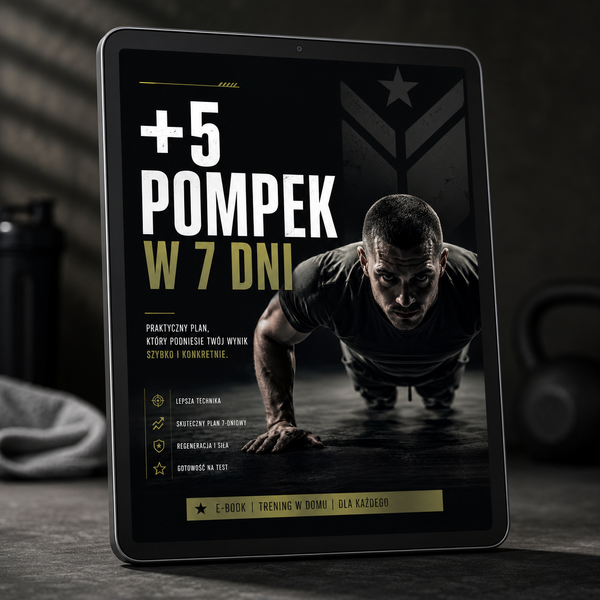 +5 Pompek w 7 dni — Domowy Plan Treningowy (E-Book PDF)
