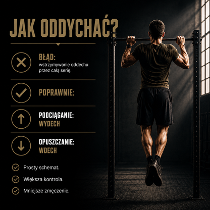 +3 Podciągnięcia w 7 DNI - Domowy Plan Treningowy (E-Book PDF)