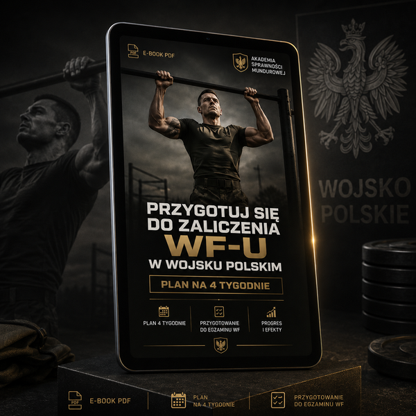 E-book: Przygotuj się do zaliczenia WF-u w Wojsku Polskim w 4 tygodnie