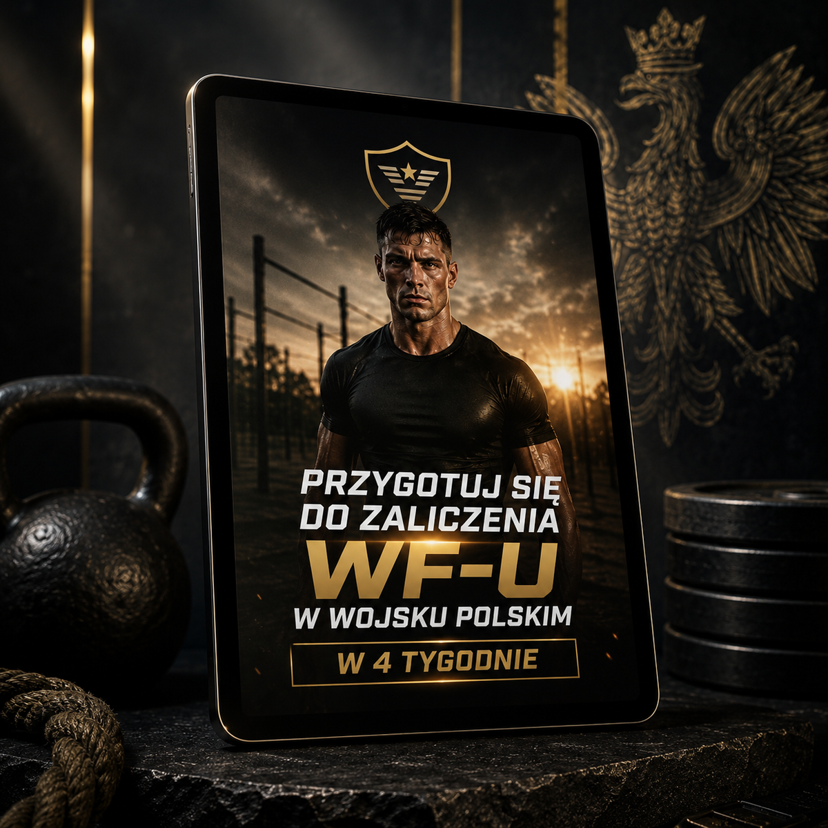 E-book: Przygotuj się do zaliczenia WF-u w Wojsku Polskim w 4 tygodnie